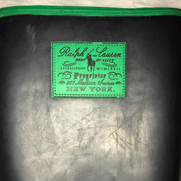 Ralph Lauren rain boots - Picture 2 of 8